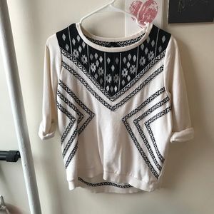 H&M embroidered sweater